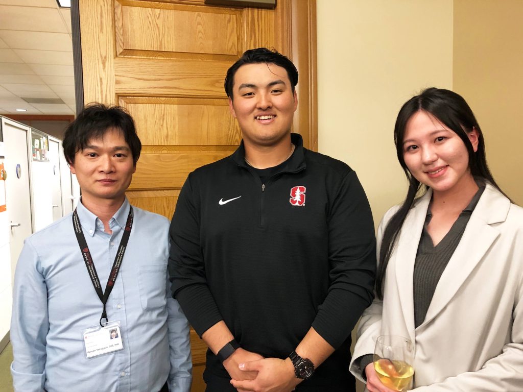 左から山口講師、佐々木麟太郎さん、宮川さん